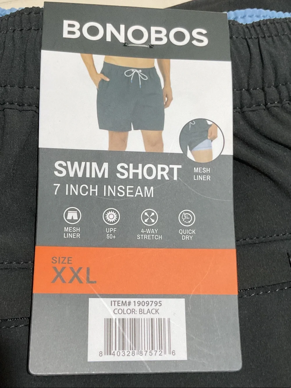 Set of 2 Bonobos Men's Swim Shorts – XXL